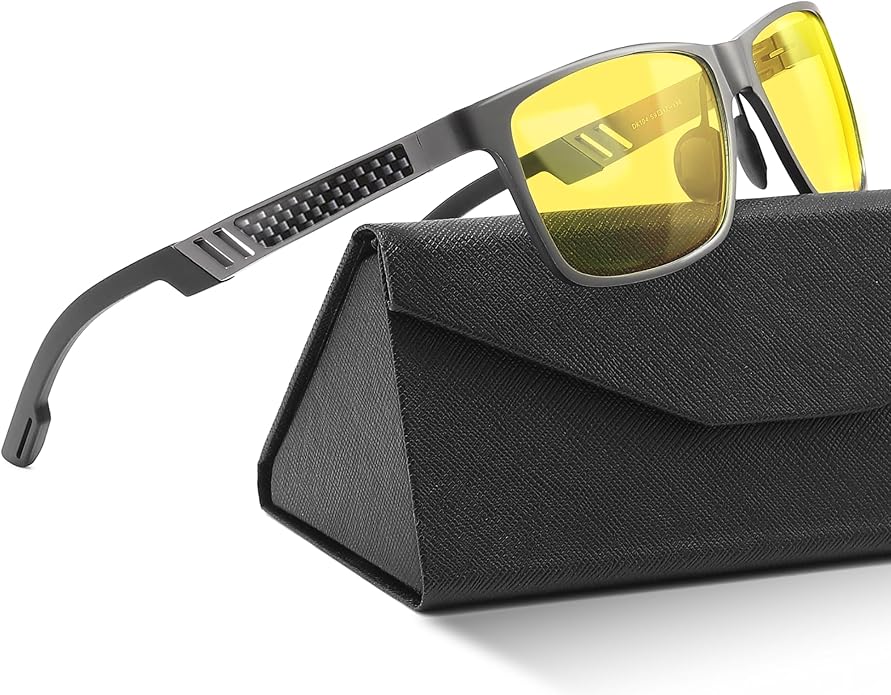 IBOANN Al-Mg Metal Blue Light Glasses